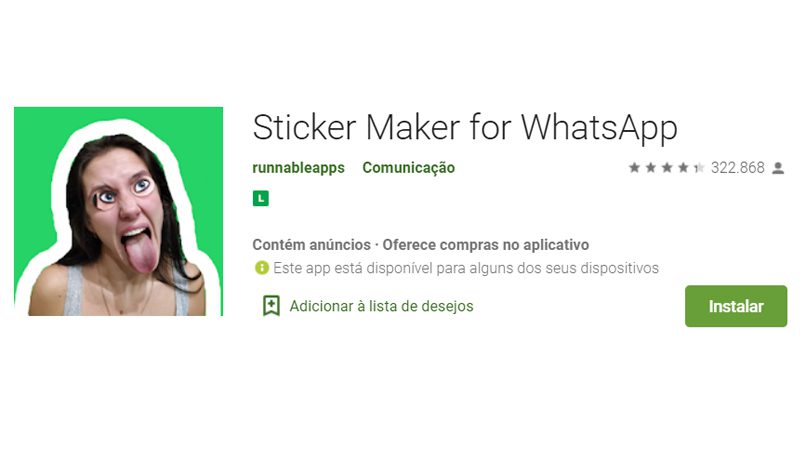 crie suas próprias figurinhas