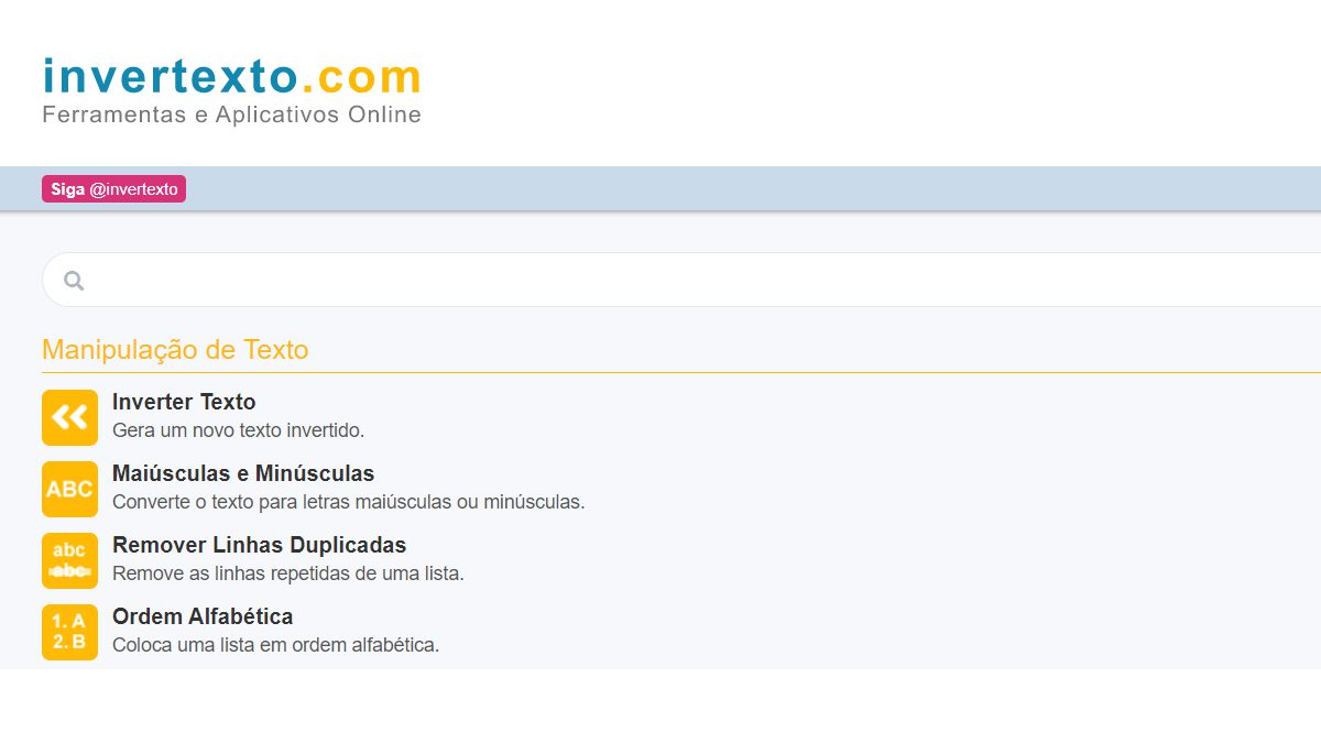 Invertexto: conheçam essa incrível ferramenta online fácil de usar