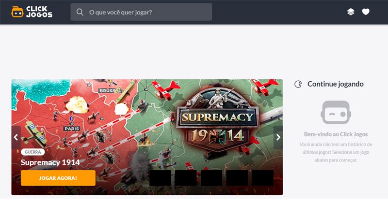 se divirta no click jogos