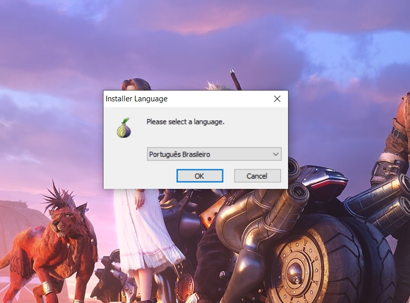 Selecione o idioma do navegador Tor Selecione o idioma do navegador Tor