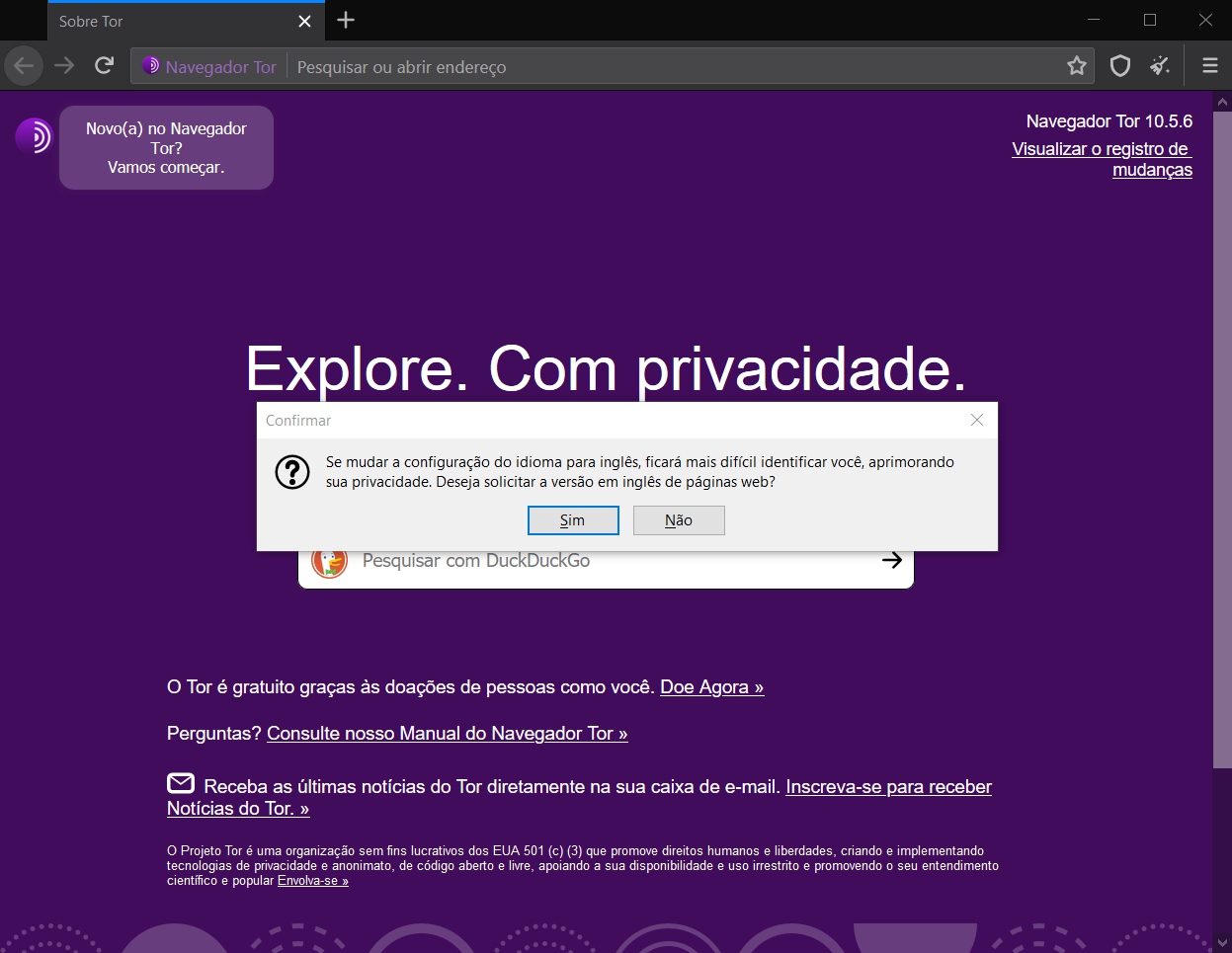 aumente a sua privacidade na web tornando-o mais difícil de ser detectado no navegador Tor aumente a sua privacidade na web tornando-o mais difícil de ser detectado no navegador Tor