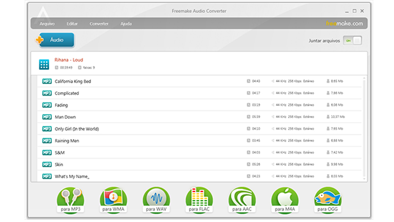 freemake possui muitas funcionalidades
