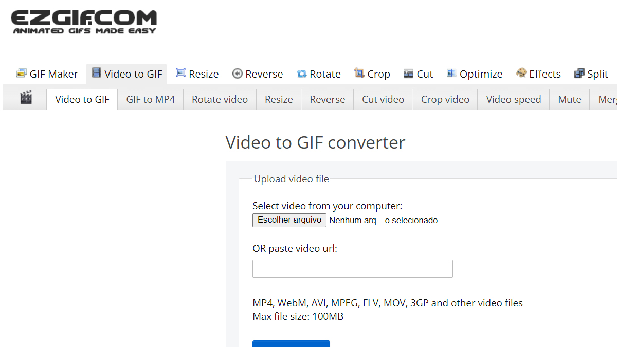 Como converter vídeo em GIF facilmente