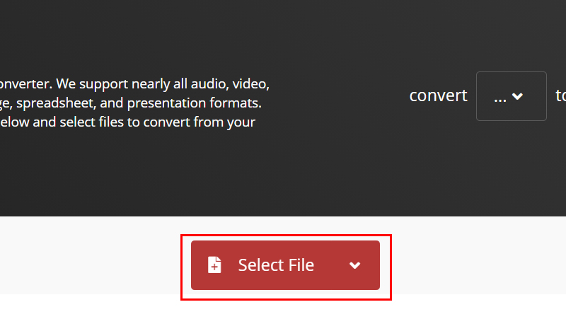 pegue a imagem que você deseja converter