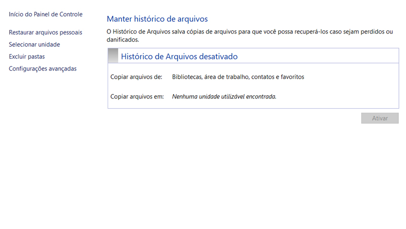 recupere os dados pelo histórico