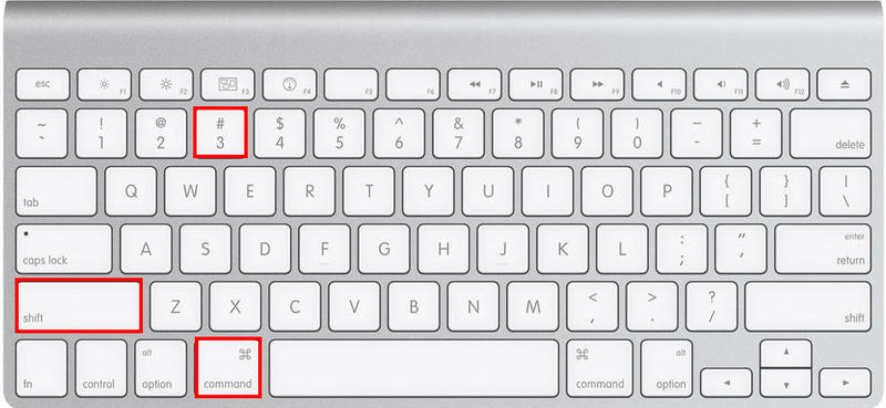 Atalho Print screen no Mac
