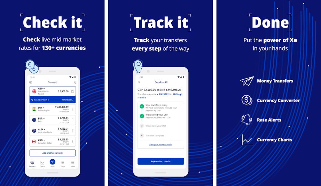 Imagens Xe – Currency Converter & Global Money Transfers - 5 apps para converter dólar em real
