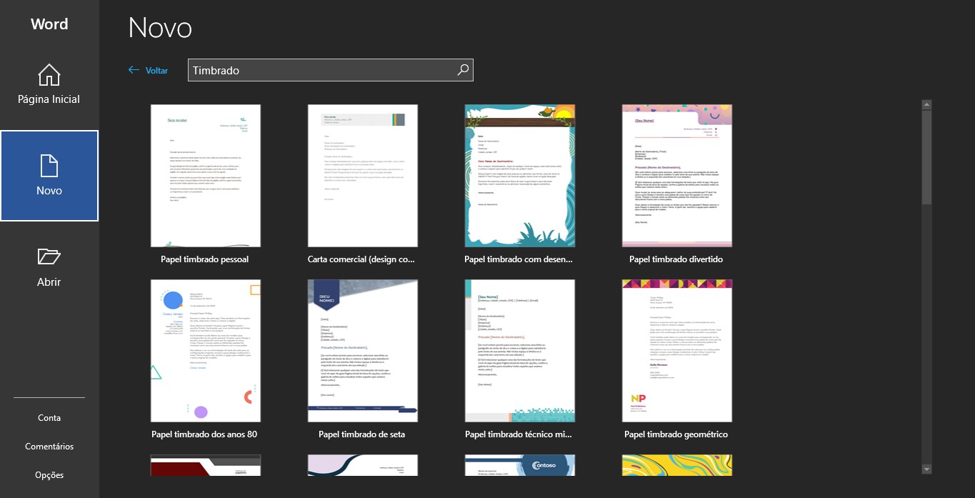 Papel timbrado para empresa: como fazer no Word