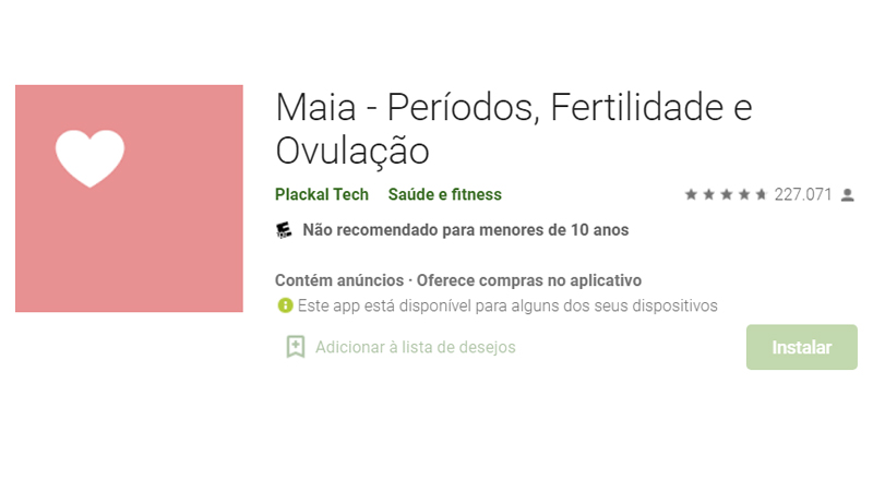 calcule seu periodo com o maia