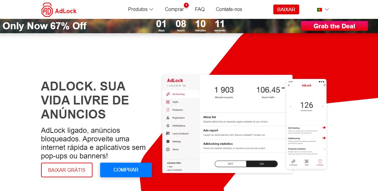 AdLock é muito semelhante ao AdBlock AdLock é muito semelhante ao AdBlock
