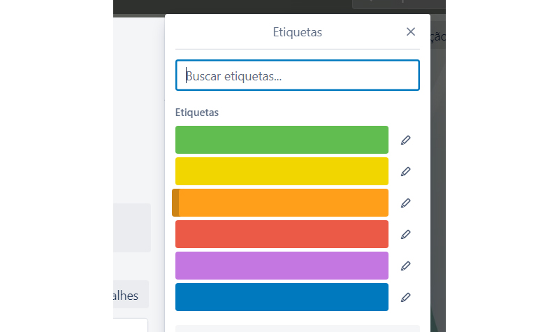 Adicione cores ou palavras
