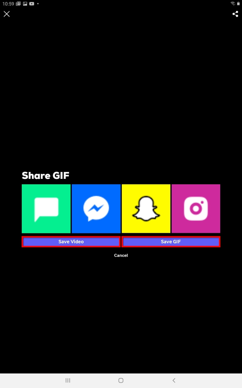 Compartilhe seus GIFs em todas as redes sociais populares Compartilhe seus GIFs em todas as redes sociais populares