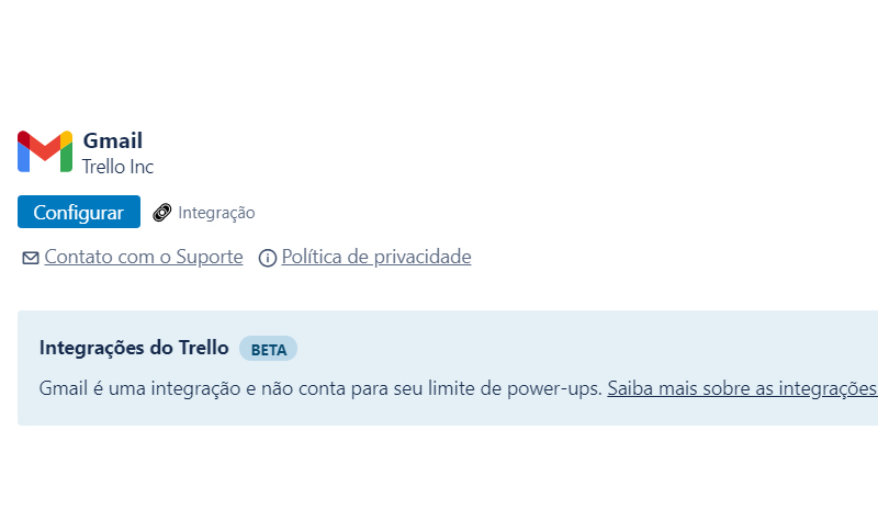 Configure o power up no cartão