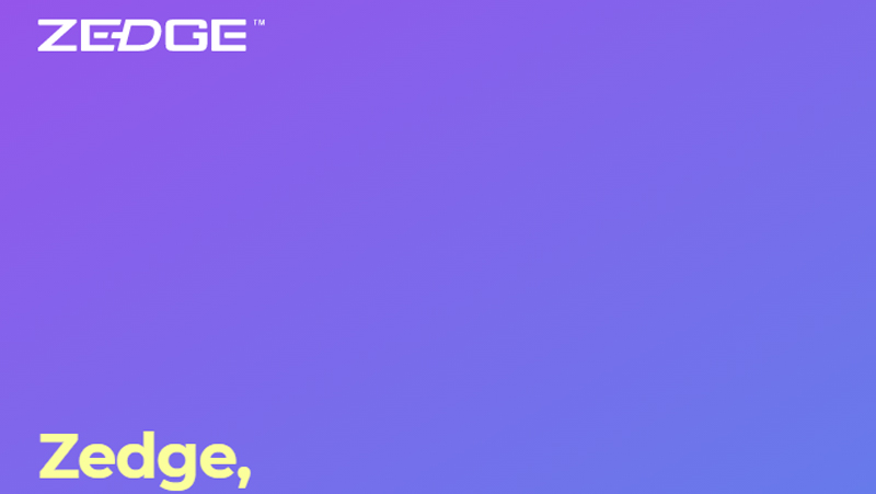 Zedge é simples e completo