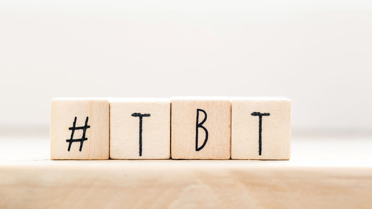 O que significa TBT do Instagram e Twitter?