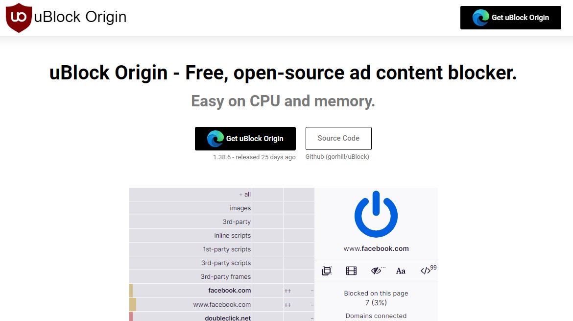 uBlock Origin uBlock Origin