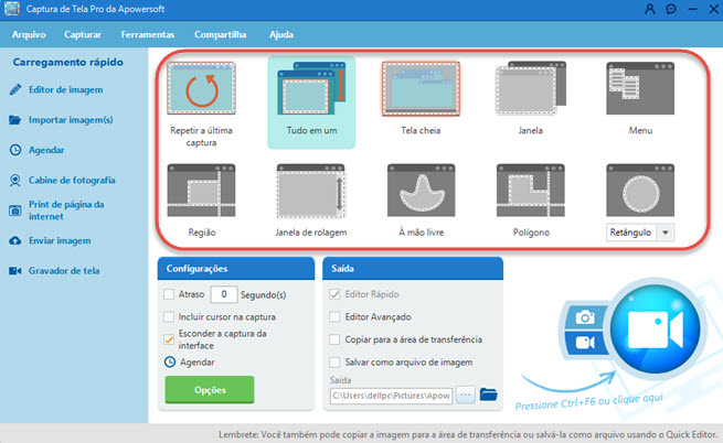 Apowersoft Gravador de Tela do PC