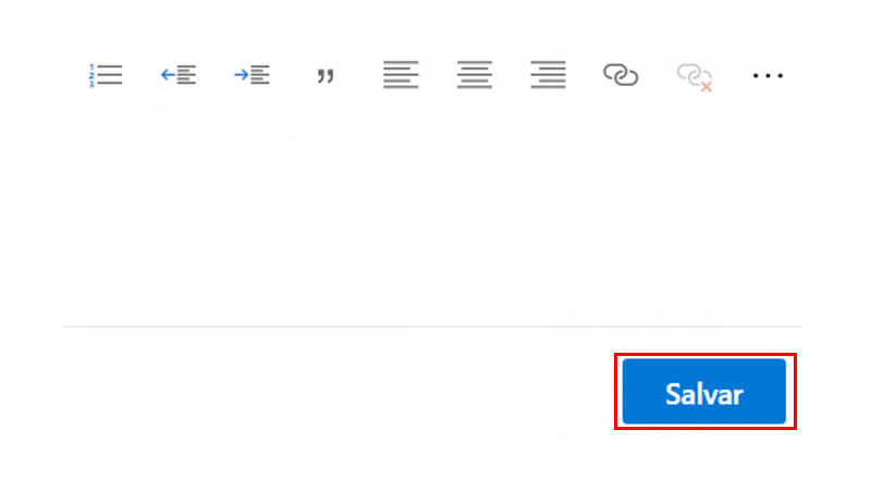 Assim que terminar clique em Salvar