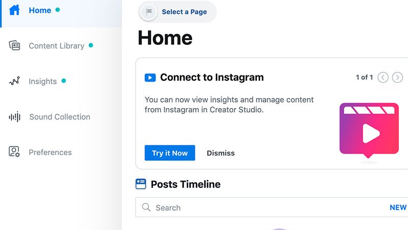 Conheça mais da plataforma de estudio de criação Facebook