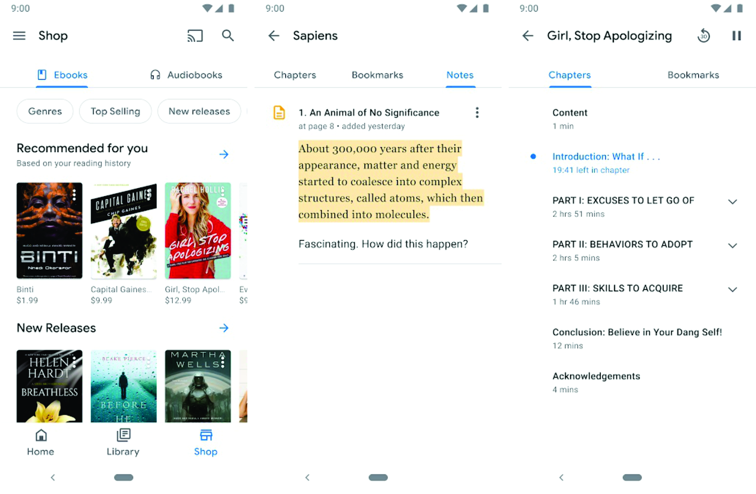 Google Play Livros - Melhores leitores de PDF para celular