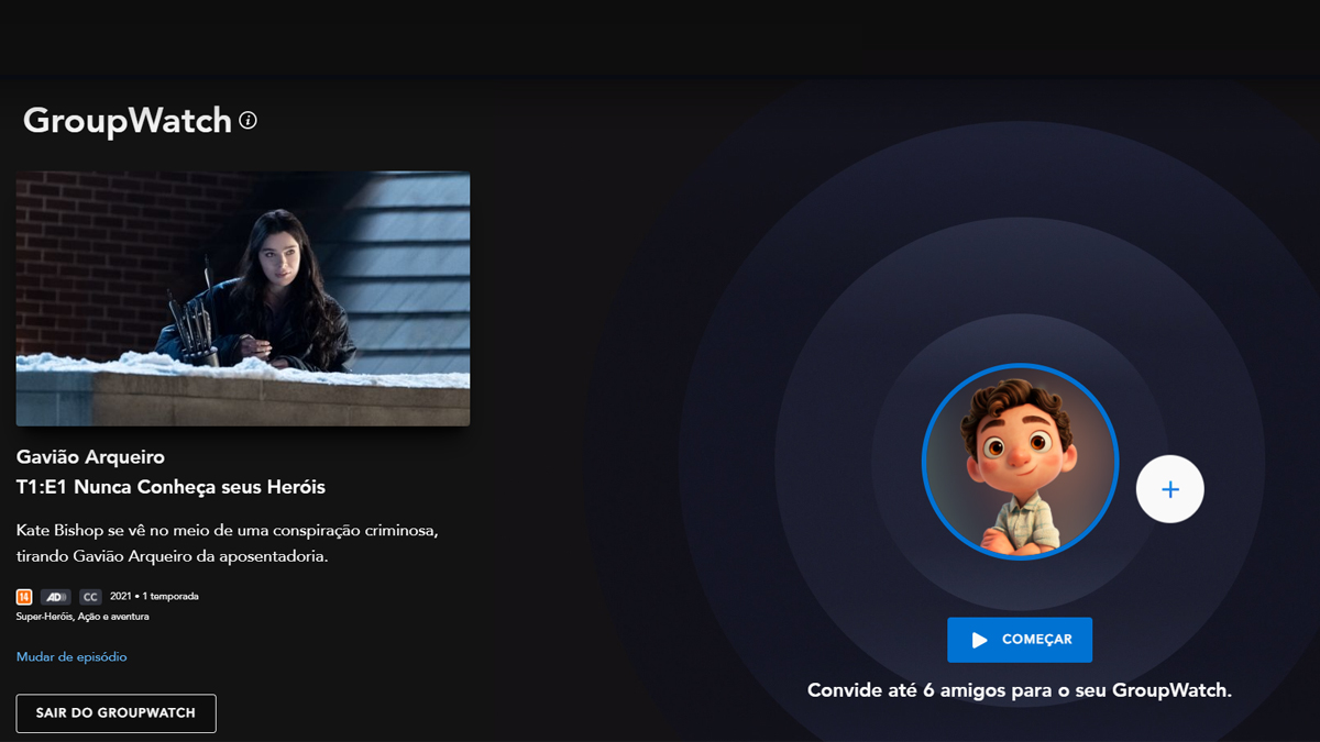 Groupwatch: como assistir o Disney Plus com a família e os amigos