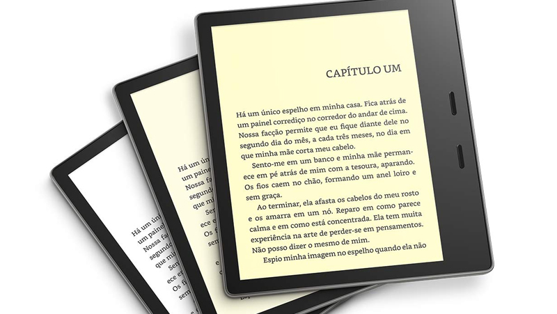 Kindle Oasis é o mais caro com mais recursos