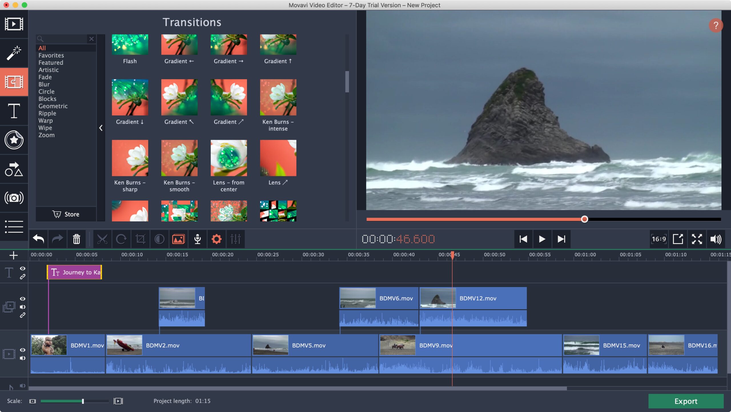 Movavi Video Editor pode gravar a tela do PC no macOS e Windows