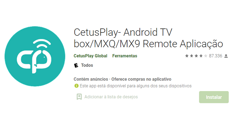 O CetusPlay é uma boa ferramenta para interação