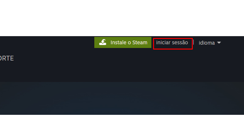 Vá em iniciar sessão no canto superior direito (Imagem: Nalbert/Tekimobile)