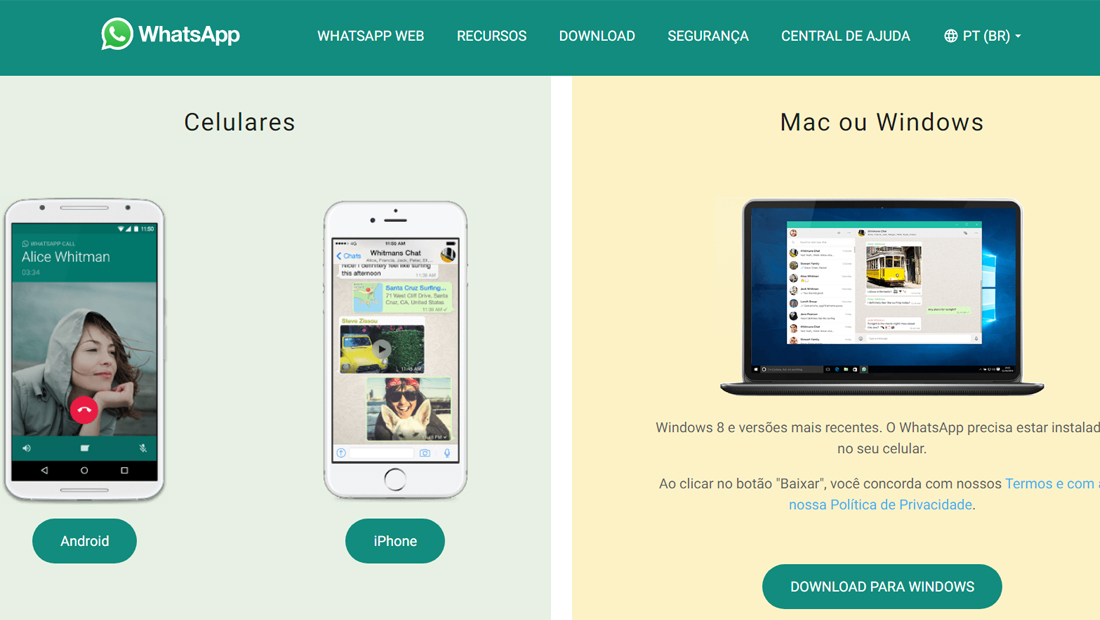 Aprenda como baixar WhatsApp Web no computador