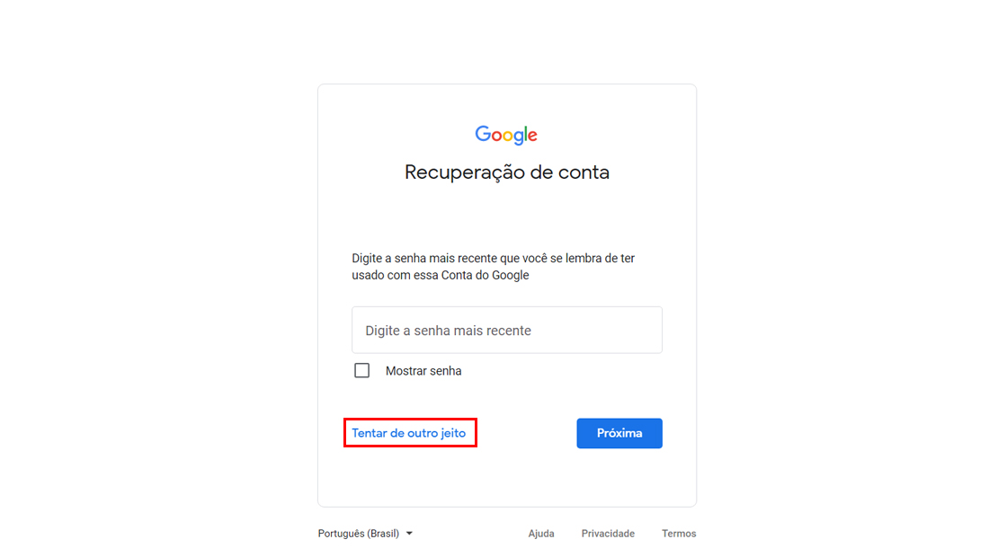 Vá em tentar de outro jeito