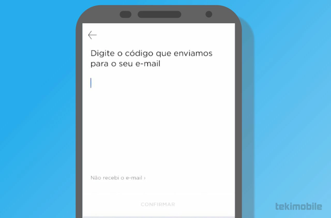 Abra o aplicativo e cole seu código de convite - Como pedir cartão do Nubank