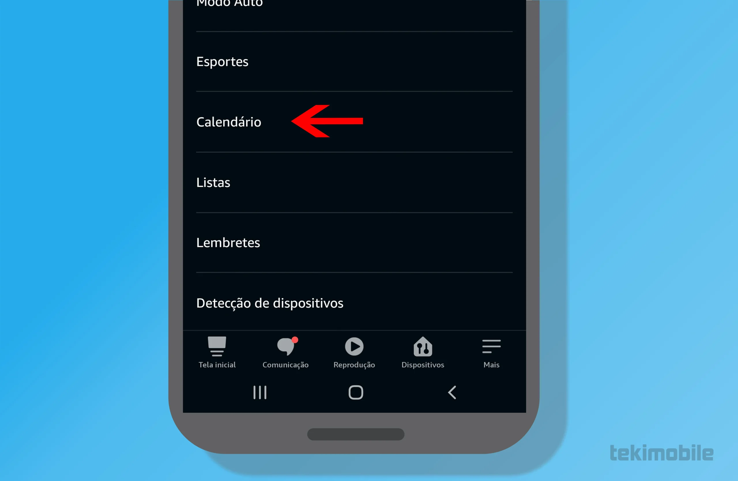 Como sincronizar calendário com Alexa - Passo 3