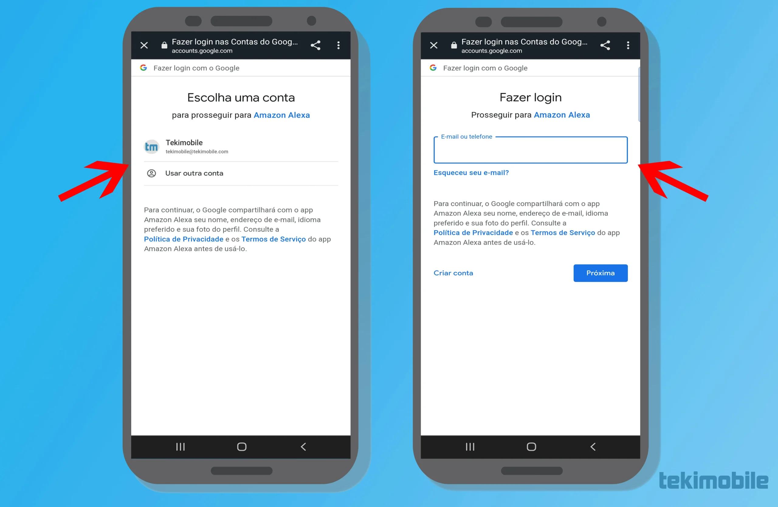 Como sincronizar calendário com Alexa - Passo 7
