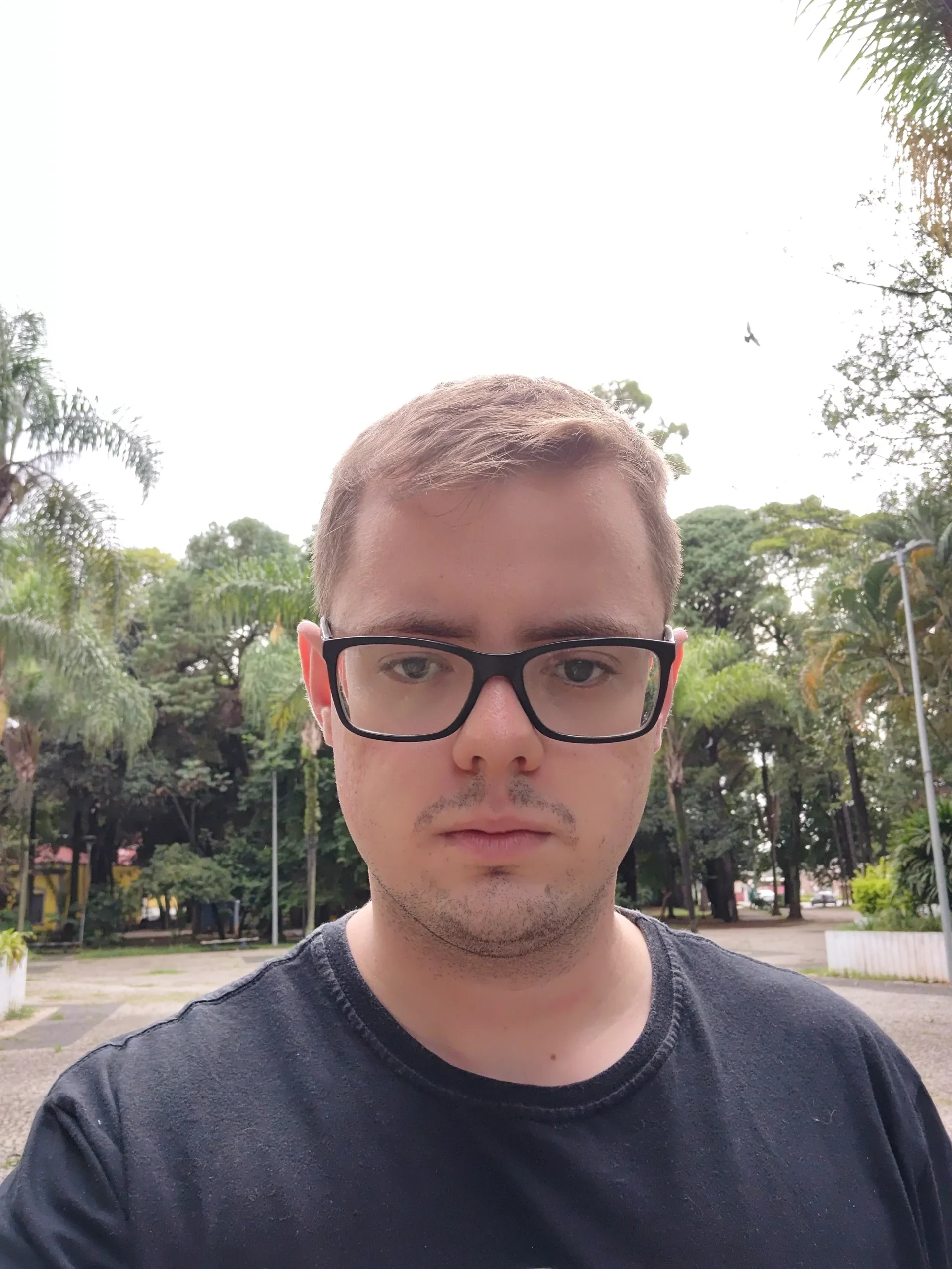 As fotos de selfie apresentam controle de ruído e qualidade satisfatória