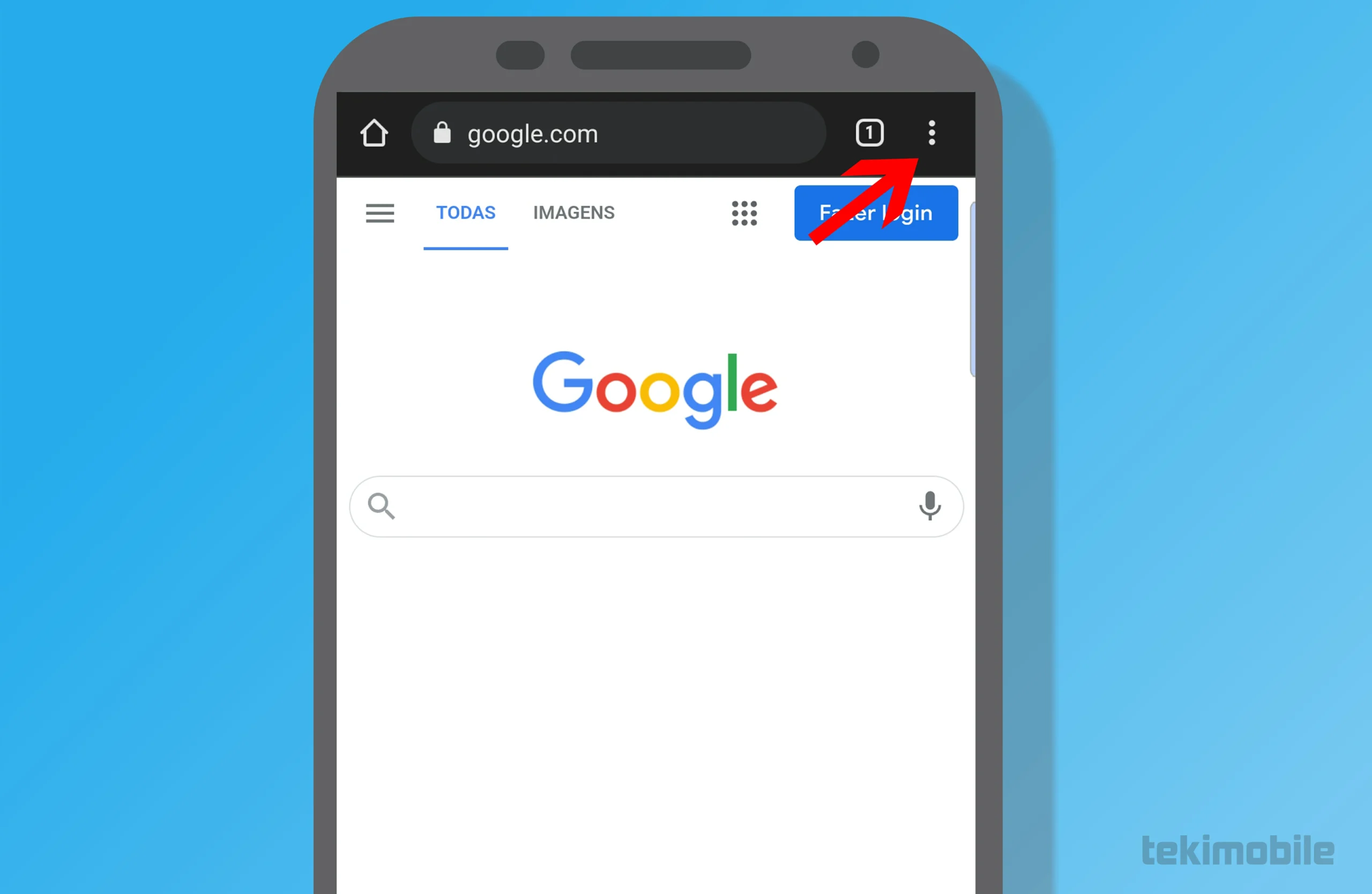 Limpeza cache e cookies Chrome Passo 1