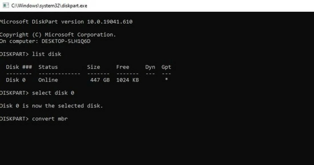 Trocando a partição sem formatar - O Windows não pode ser instalado neste disco como resolver