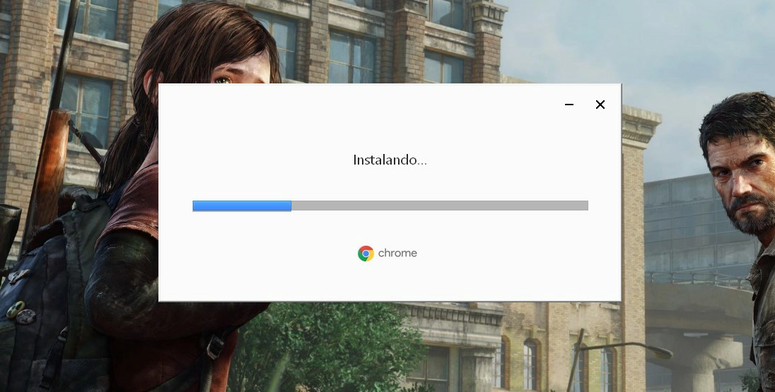 Aguarde a Instalação do Google Chrome - Como instalar o Google Chrome