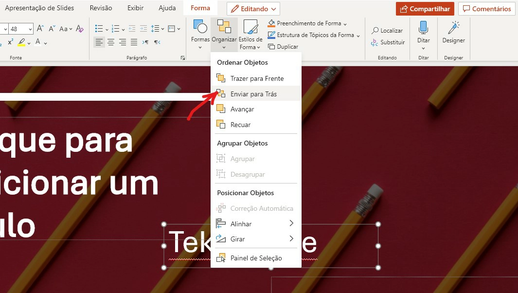Coloque sua marca no fundo do slide - Como colocar marca d água no PowerPoint