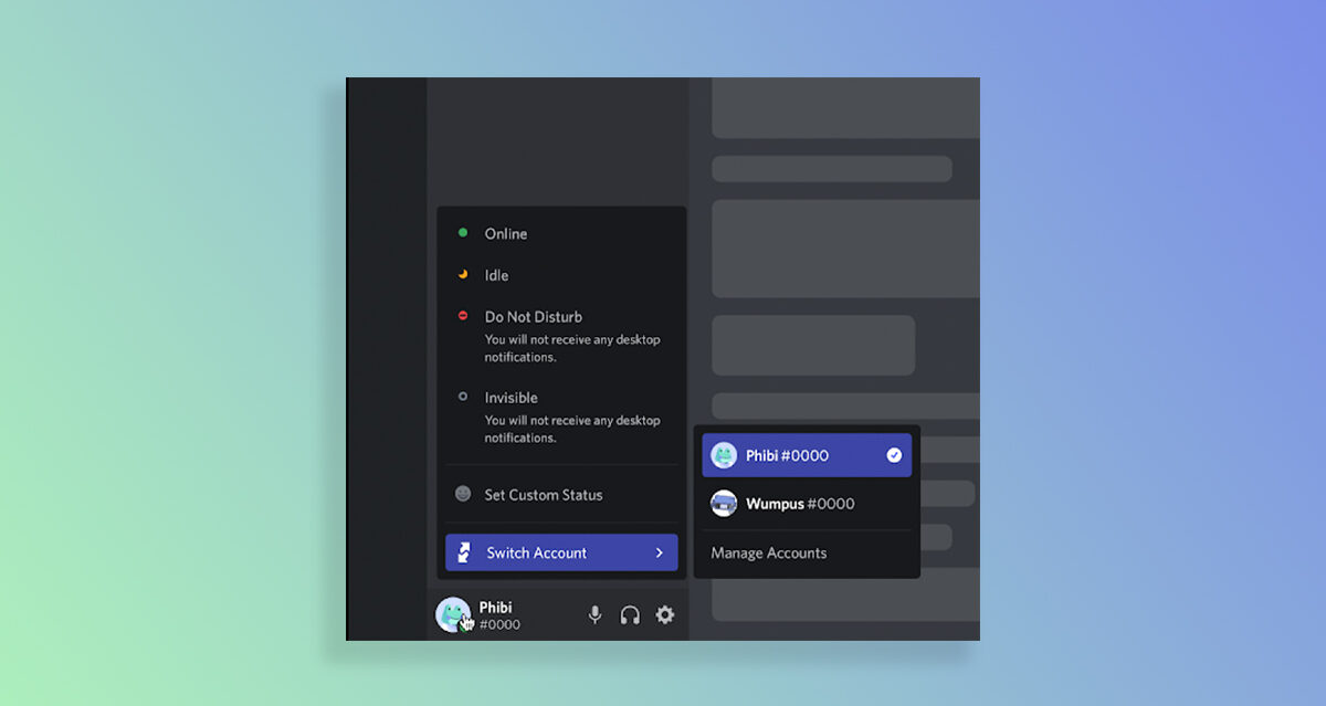Account Switcher do Discord permite alternar entre várias contas
