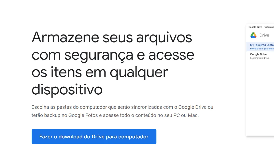 Faça o download do software no seu computador