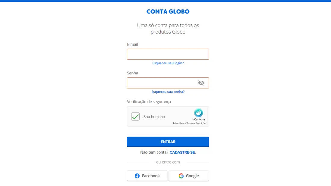 Informe os dados necessários para finalizar o processo