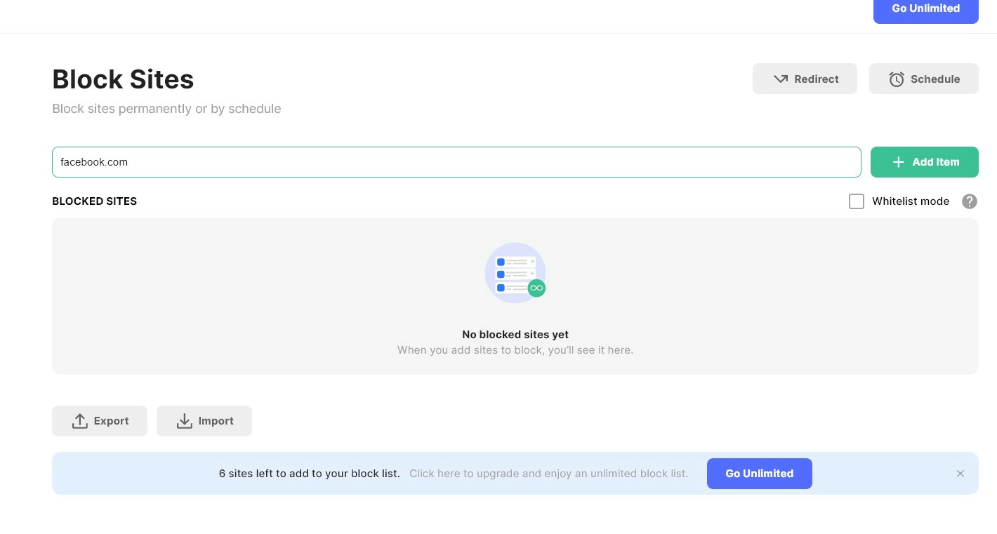 Insira o site na barra e pressione a tecla Enter - Como bloquear sites no Google Chrome