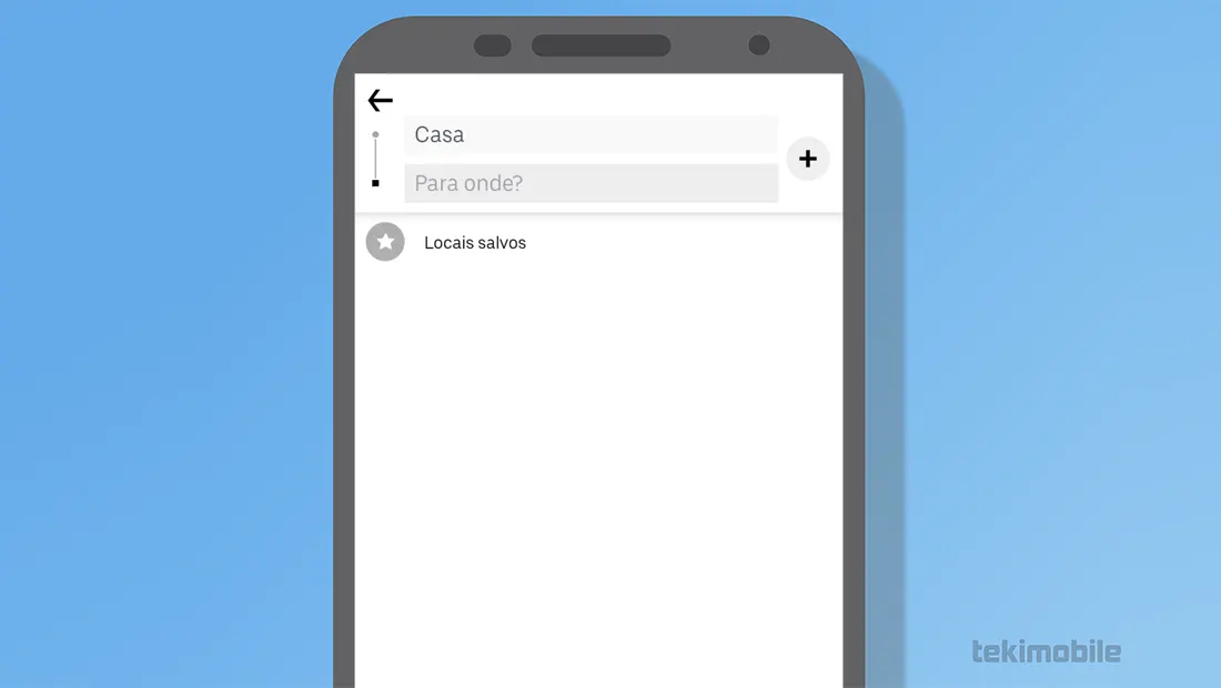Na página dos endereços você encontrará o recurso