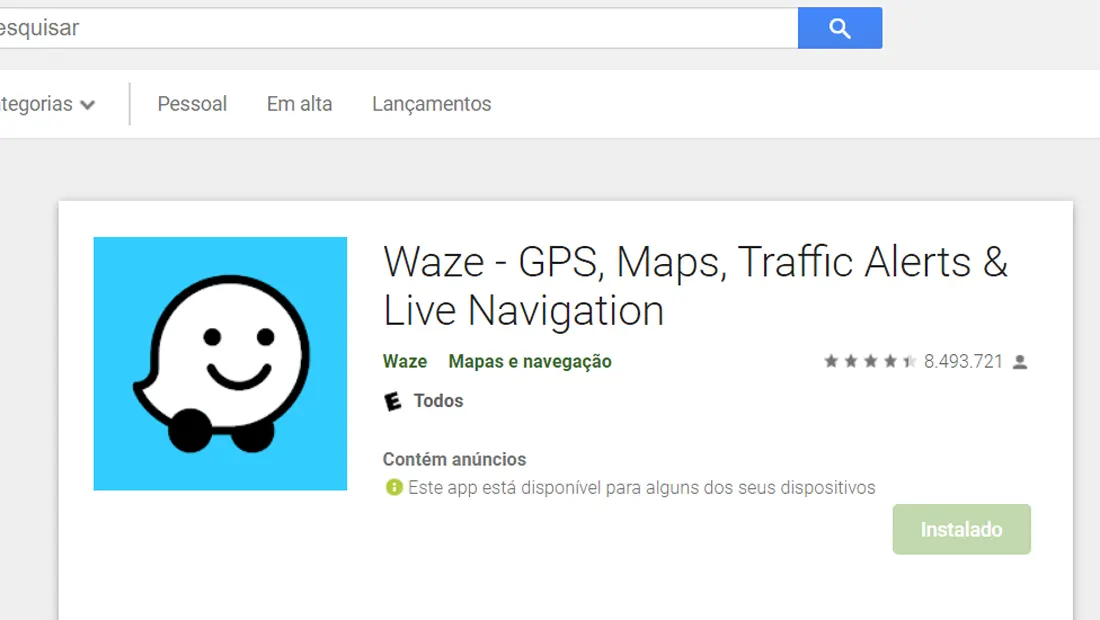 O Waze é uma boa opção para saber o preço da gasolina