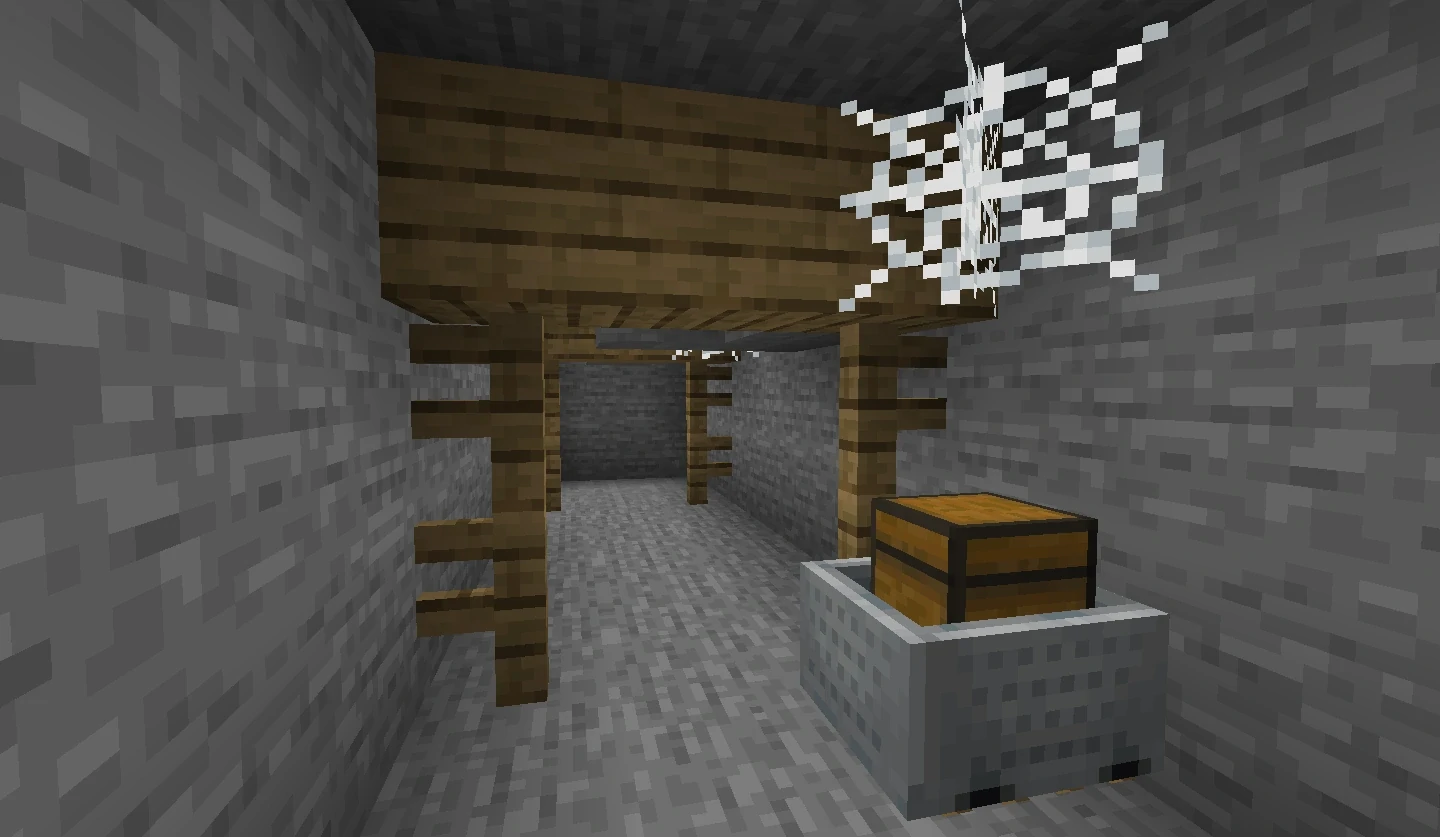 Procure por baús em minas abandonadas em Minecraft - Como encontrar diamantes do Minecraft