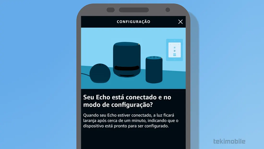 Sincronize seu dispositivo pelo aplicativo