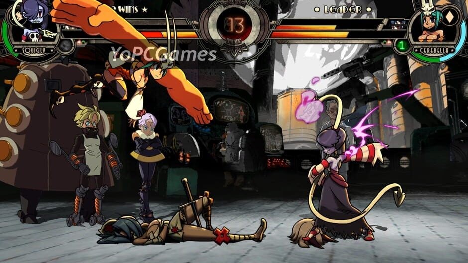 skullgirls screenshoot