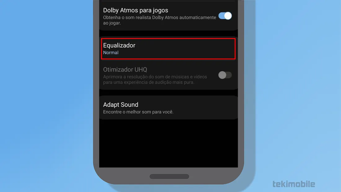 Aprenda a ativar o Dolby Atmos equalizador