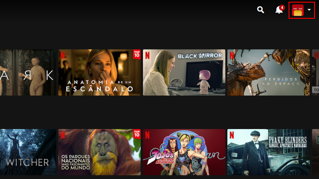 Aprenda como alterar pagamento do Netflix pelo computador